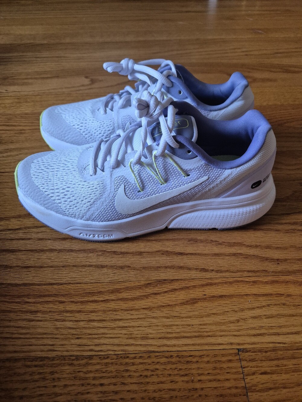 Nike Women's Zoom Span 3 Iris Whisper Summit White, size 6,5 NWOB - Picture 3 of 13